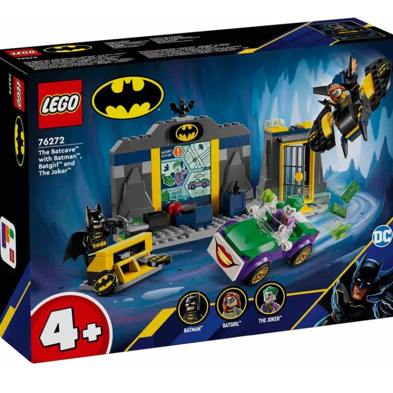 LEGO Lego-Batman Batcueva con Batman, Batgirl y Joker