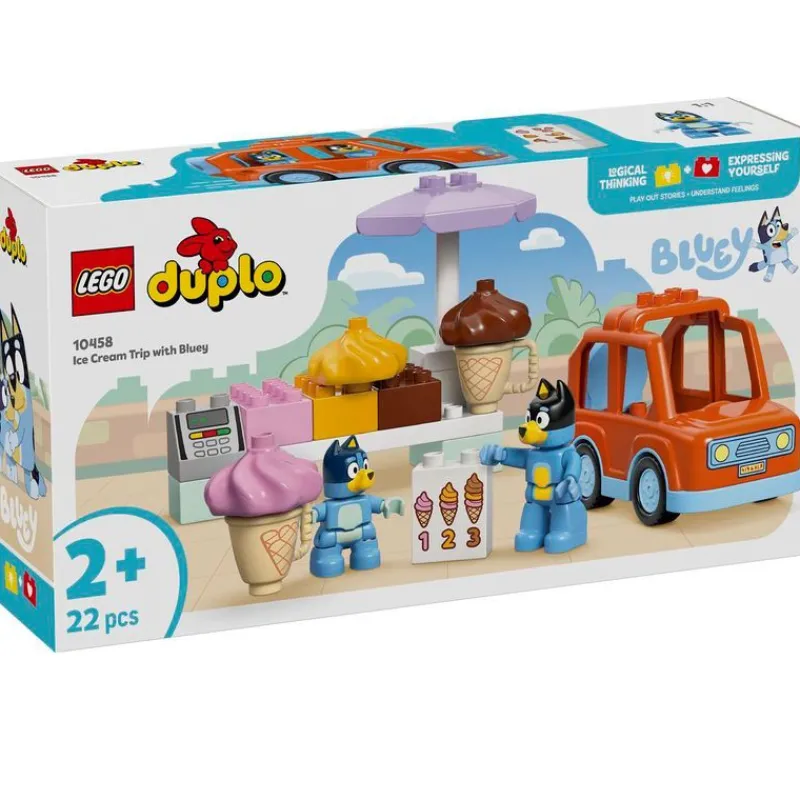 LEGO Lego-Bluey Excursión a la Heladería con Bluey