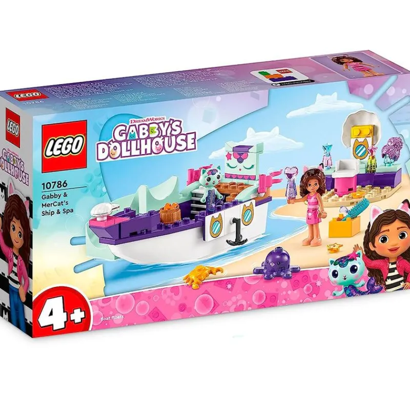 LEGO Lego-Casa de Muñecas Gabby Barco y Spa