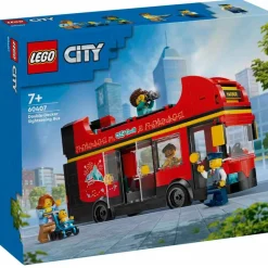 LEGO Lego-City Autobús Turístico Rojo de Dos Plantas