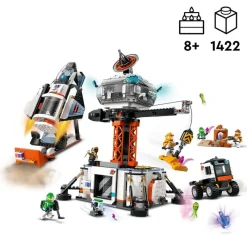 LEGO Lego-City Base Espacial y Plataforma Lanzamiento