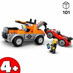 LEGO Lego-City Camión Grúa y Reparación del Deportivo