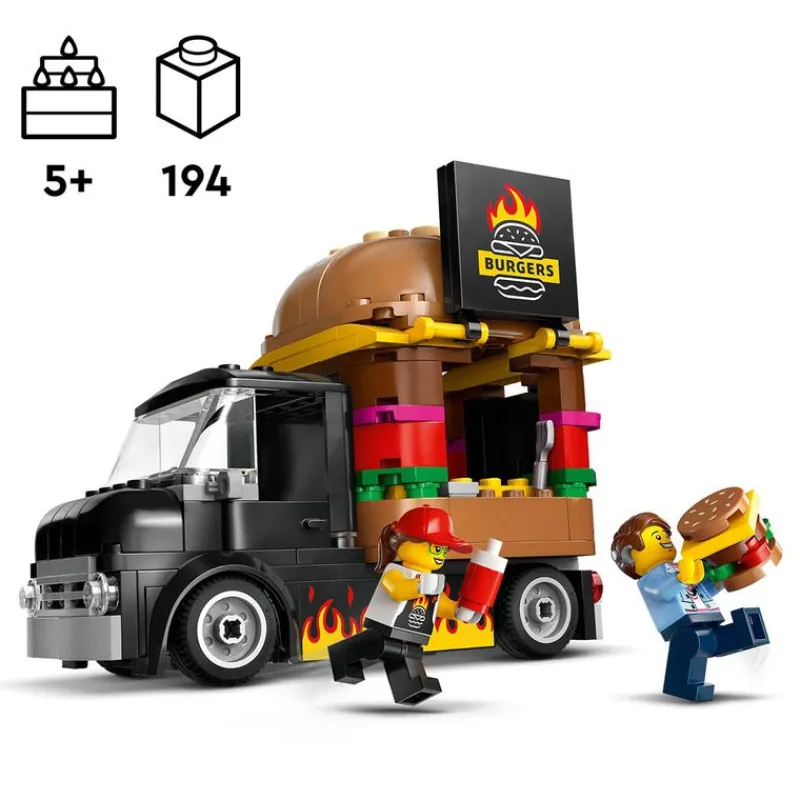LEGO Lego-City Camión Hamburguesería