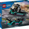 LEGO Lego-City Coche de Carreras y Camión de Transporte
