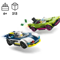 City Coche de Policía y Potente Deportivo*LEGO