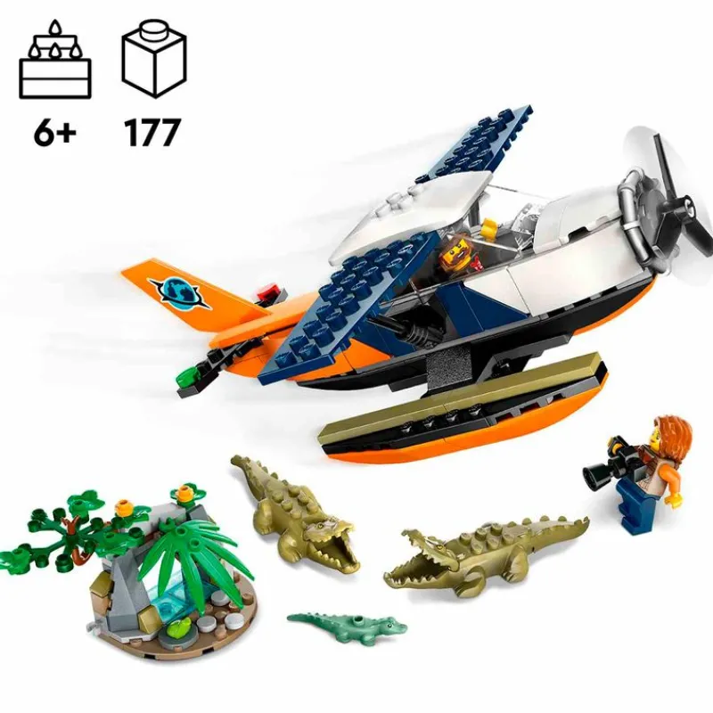 LEGO Lego-City Exploradores Jungla Hidroavión