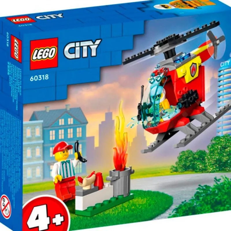 City Helicóptero de Bomberos*LEGO