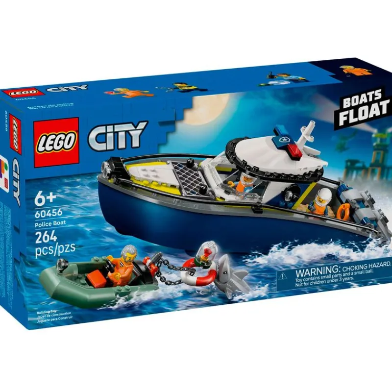 LEGO Lego-City Persecución en Barco de Policía