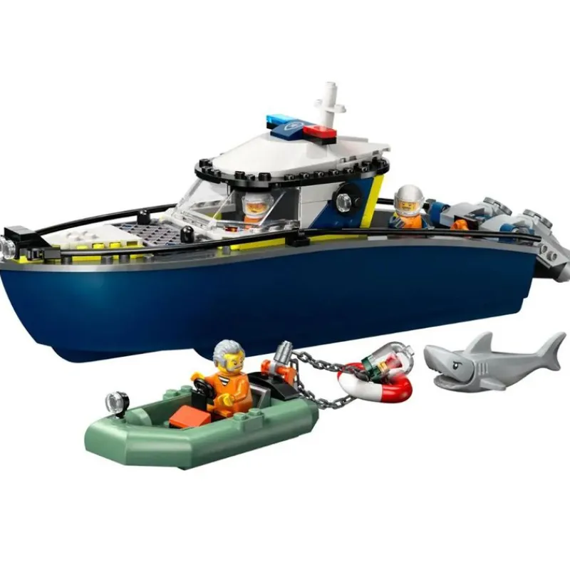 LEGO Lego-City Persecución en Barco de Policía