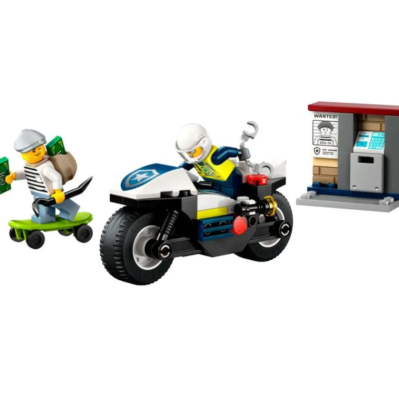 LEGO Lego-City Persecución en Moto de Policía