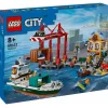 LEGO Lego-City Puerto Marítimo con Buque de Mercancías