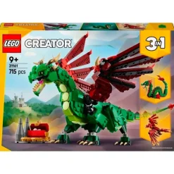 LEGO Lego-Creator 3 en 1 Dragón Medieval