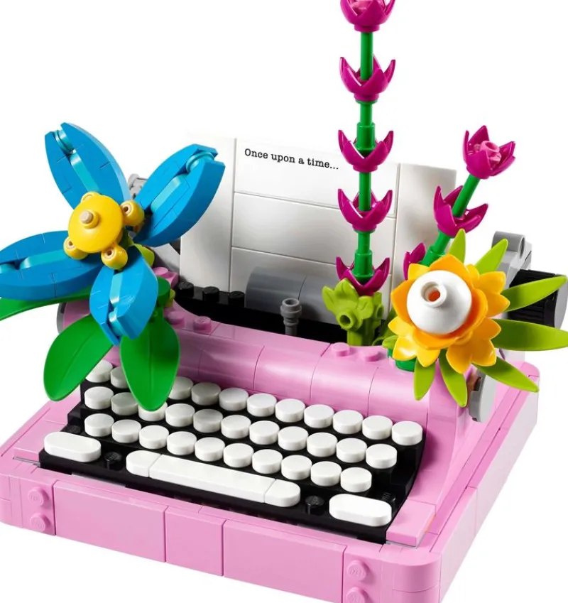 LEGO Lego-Creator 3 en 1 Máquina de Escribir con Flores