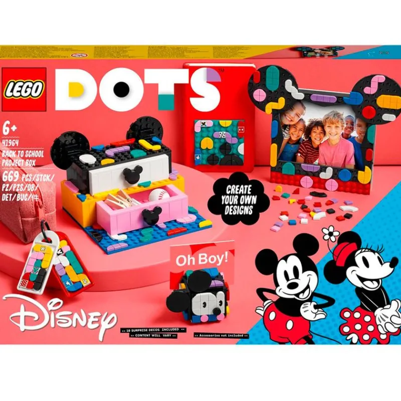 LEGO Lego-DOTS Mike & Minnie Caja Proyectos