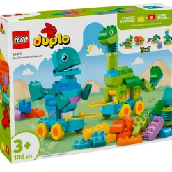 LEGO Lego-Duplo Dinosaurios sobre Ruedas 3en1