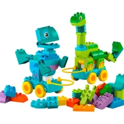 LEGO Lego-Duplo Dinosaurios sobre Ruedas 3en1