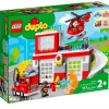 LEGO Lego-Duplo Parque de Bomberos y Helicóptero