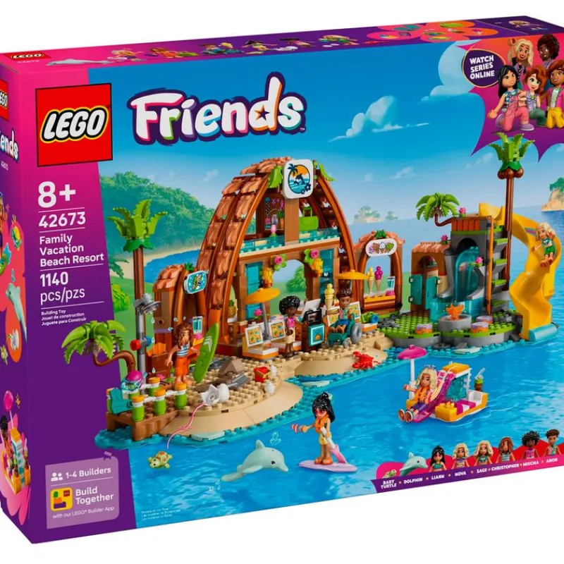 LEGO Lego-Friends Hotel de Vacaciones Familiares en la Playa