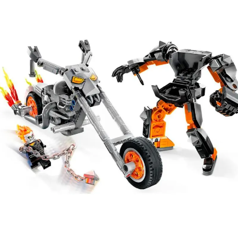 LEGO Halloween|Lego-Heroes Meca y Moto del Motorista Fantasma