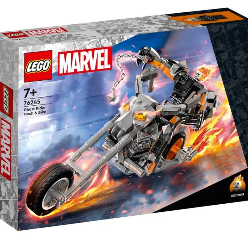 LEGO Halloween|Lego-Heroes Meca y Moto del Motorista Fantasma