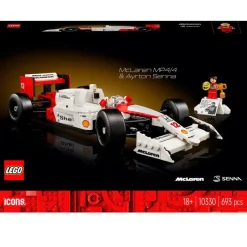 Icons McLaren MP4/4 y Ayrton Senna*LEGO Online