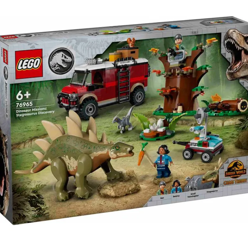 LEGO Lego-Jurassic World Descubrimiento del Stegosaurus