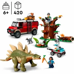 LEGO Lego-Jurassic World Descubrimiento del Stegosaurus