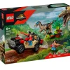 LEGO Lego-Jurassic World Huida en Todoterreno y Raptor al Acecho