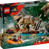 Jurassic World Huida por el Río y T. rex a la Caza*LEGO Outlet