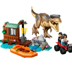 Jurassic World Huida por el Río y T. rex a la Caza*LEGO Outlet
