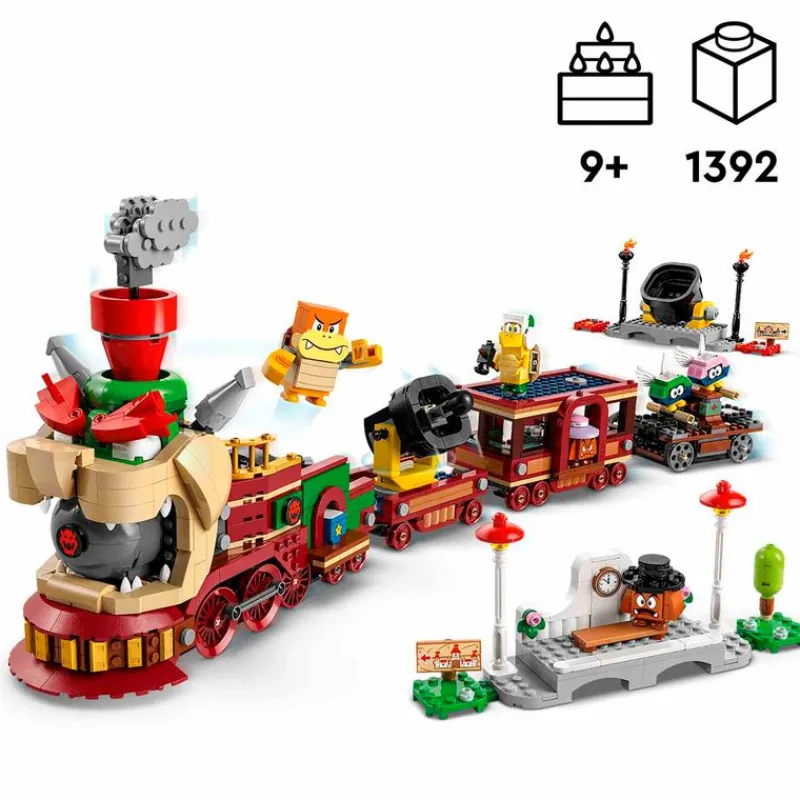LEGO Lego Personajes|Lego-Mario El Tren Expreso Bowser