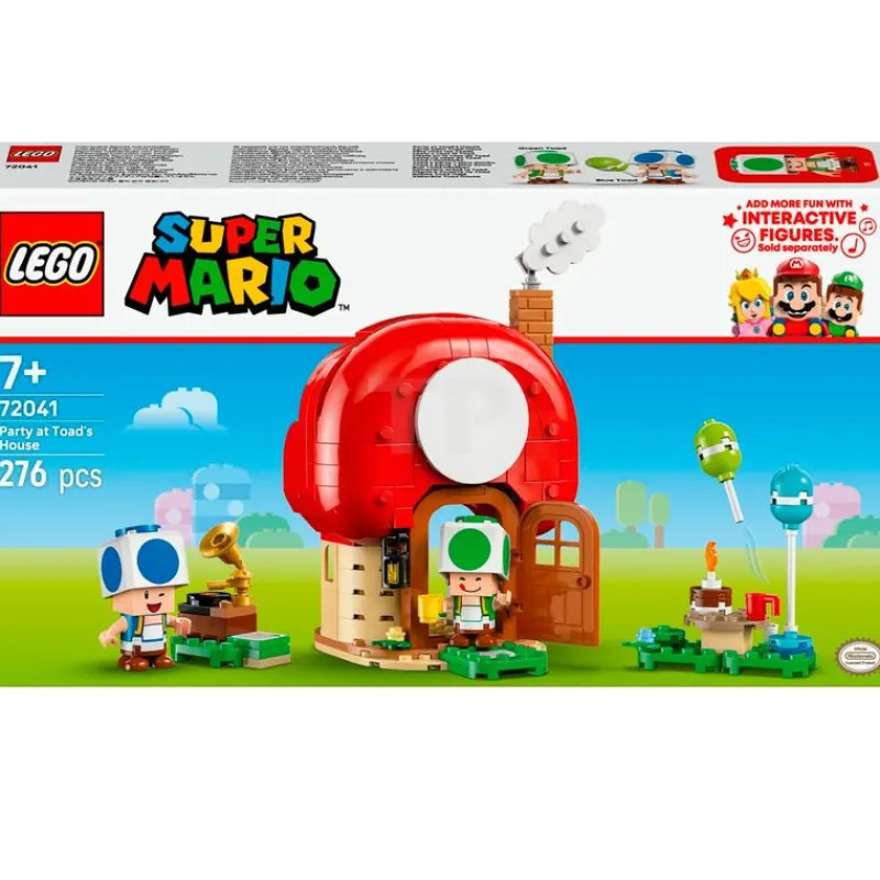 LEGO Lego Personajes|Lego-Mario Fiesta en la Casa de Toad