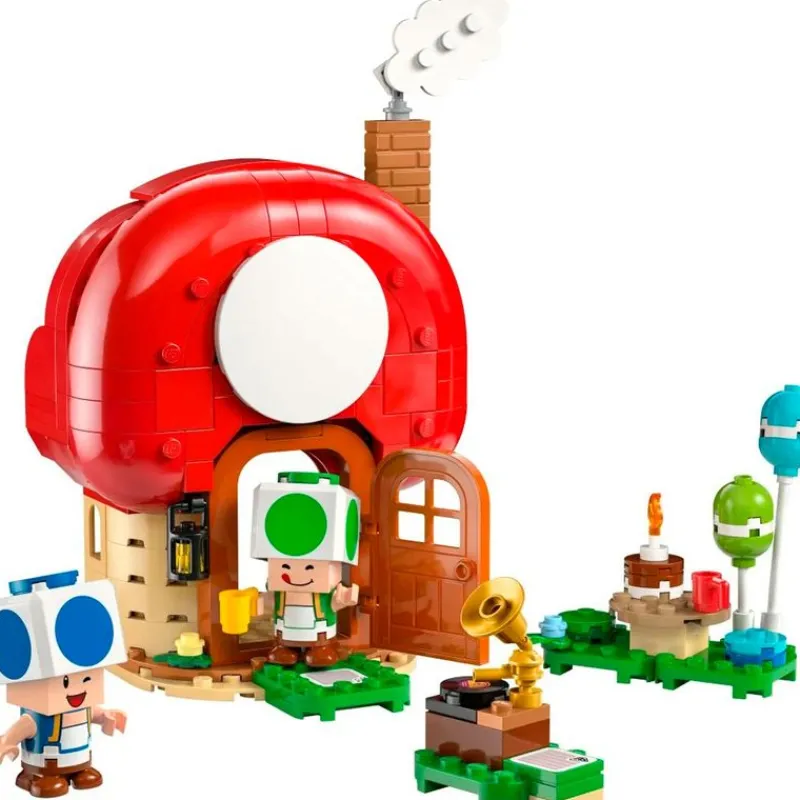 LEGO Lego Personajes|Lego-Mario Fiesta en la Casa de Toad