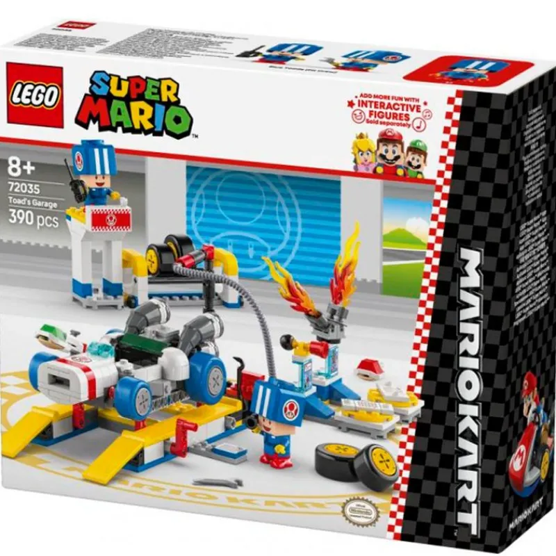 LEGO Lego Personajes|Lego-Mario Kart™: Garaje de Toad