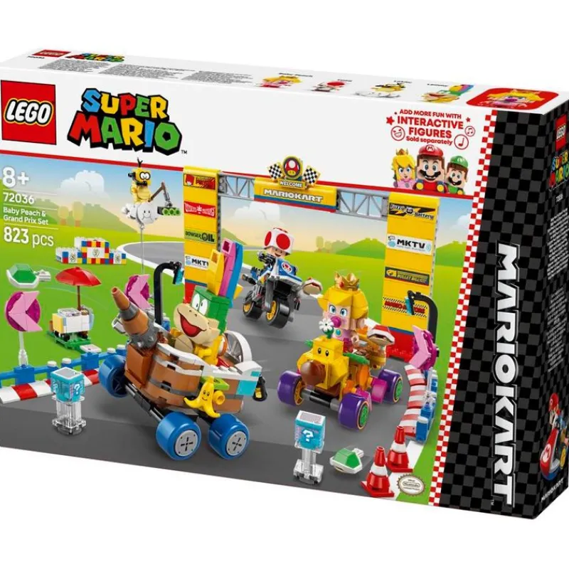 LEGO Lego Personajes|Lego-Mario Kart™: Set Bebé Peach y Grand Prix
