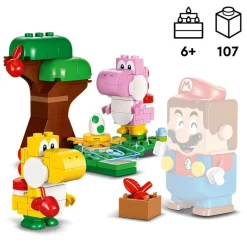 LEGO Lego Personajes|Lego-Mario Set de Expansión: Huevo de Yoshi Bosque