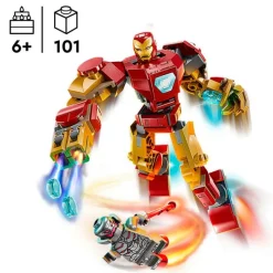 LEGO Marvel|Lego-Marvel Armadura Robótica IIron Man vs. Ultrón