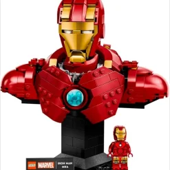 LEGO Marvel|Lego Personajes-Marvel Busto de Iron Man MK4