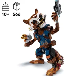 LEGO Lego Personajes|Lego-Marvel Rocket y Bebé Groot