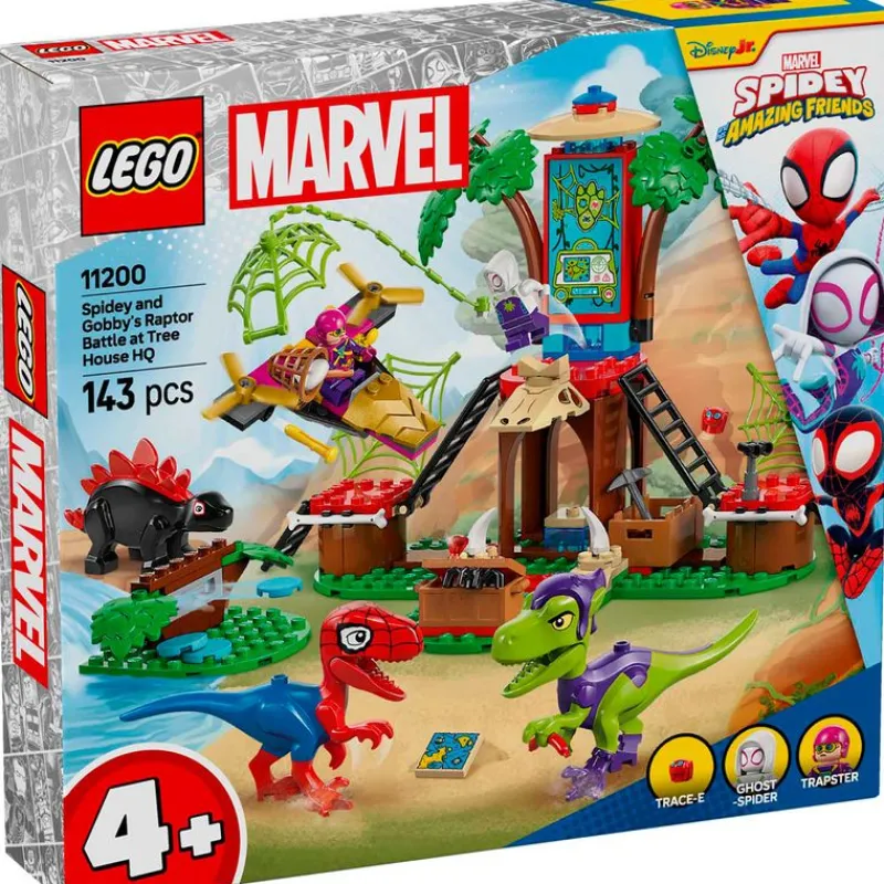 LEGO Lego Personajes|Lego-Marvel Spidey y Gobby: Batalla de Raptores