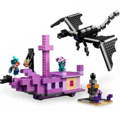 Minecraft Dragón Ender y el Barco del End*LEGO