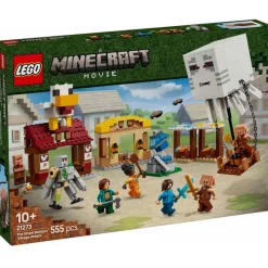 LEGO Lego Personajes|Lego-Minecraft El Ataque a la Aldea del Globo de Ghast