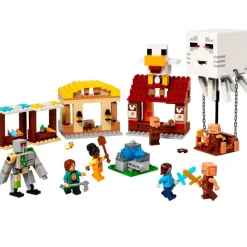 LEGO Lego Personajes|Lego-Minecraft El Ataque a la Aldea del Globo de Ghast