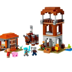 Minecraft El Puesto de Avanzada de los Saqueadores y el Devastador*LEGO Discount