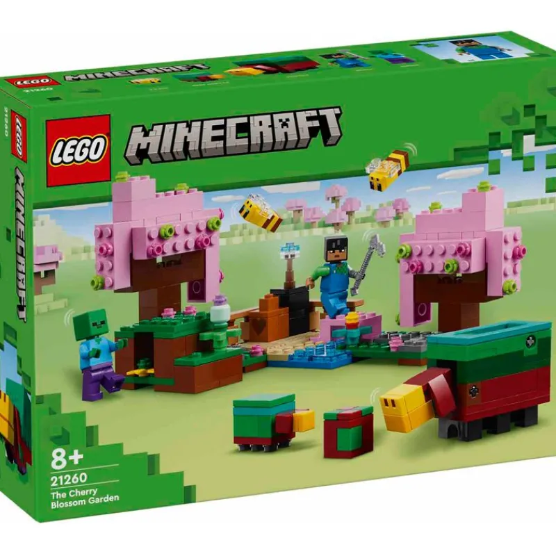 LEGO Lego Personajes|Lego-Minecraft Jardín Cerezos en Flor