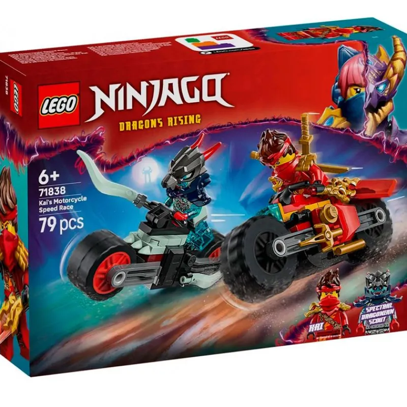 Ninjago Carrera Relámpago en Moto de Kai*LEGO New