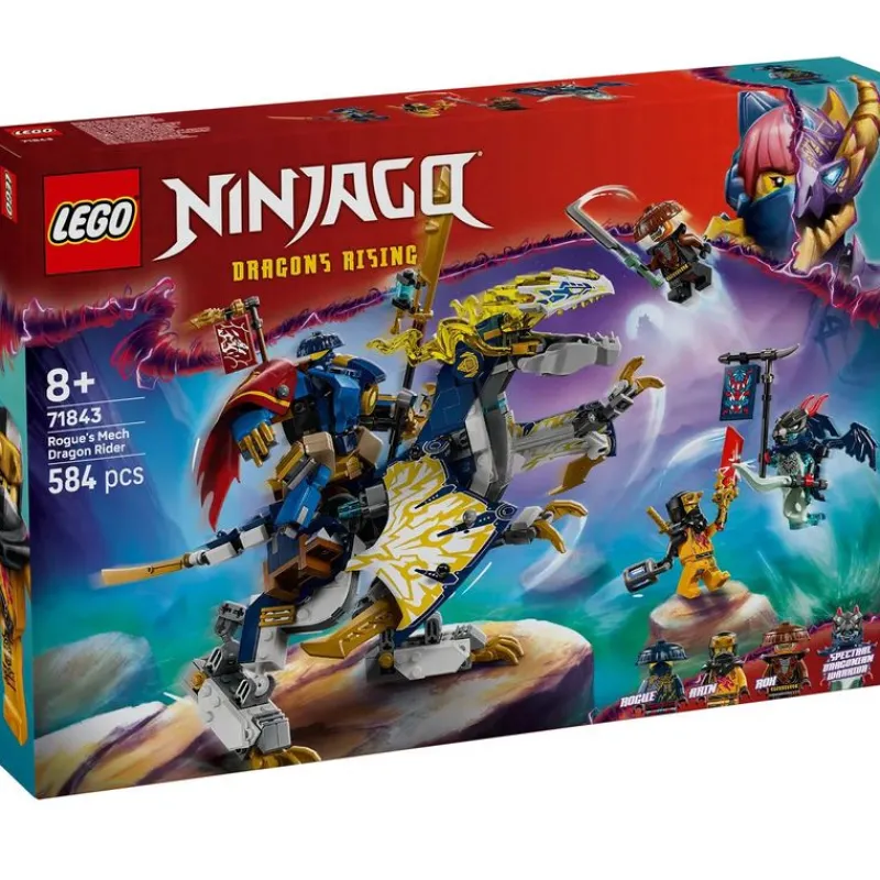 LEGO Lego-Ninjago Meca de Rogue y Dragón