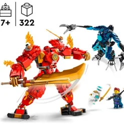 LEGO Lego-Ninjago Meca Elemental del Fuego de Kai