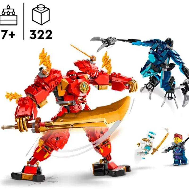 LEGO Lego-Ninjago Meca Elemental del Fuego de Kai