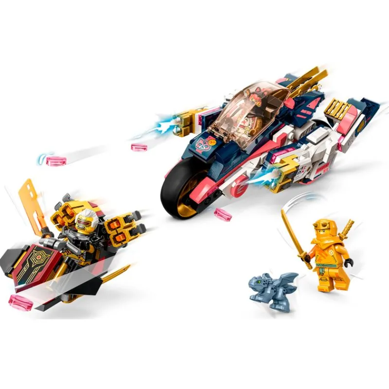 LEGO Lego-Ninjago Moto Carreras Transformable en Meca